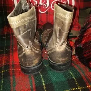 Steve Madden distressed leather ankle boots 7.5 Serpico THE HIP EAGLE BOUTIQUE | STEVE MADDEN ROCKY BOOT X BROWN  main image 4
